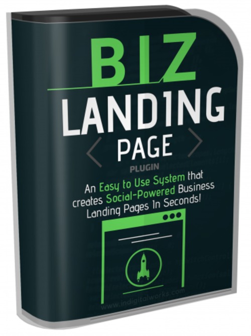 Product picture BIZ Landing Page Plugin